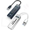Linq Card reader + Hub USB 3.0 IT-H548, Doppiatore USB 3.0 e Usb 2.0 + Lettore C