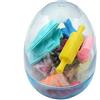 E.O.L Contenitore Plastilina Pasta da Modellare uovo da 24PZ con accessori per bambini