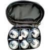 WDK Partner- Petanque, Colore Nero, 6MINIB