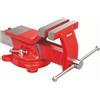 VALEX MORSA DA BANCO GIREVOLE ACCIAIO APERTURA 115MM GANASCE ACCIAIO 1451557