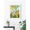 Komar WTD - Poster da parete Lion King Urembo Meadows, dimensioni: 40 x 50 cm, stampa artistica, decorazione per soggiorno, camera da letto (senza cornice)