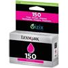 LEXMARK 150 14N1609E ORIGINALE CARTUCCIA magenta 200 pagine