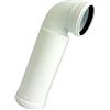 Regiplast PM190 Tubo a gomito recoupable/uscita verticale/orizzontale Ø 90 - 100 mm