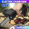Mini elettrosega doppia batteria 48V motosega elettrica tagliarami