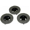 DeLonghi Kit Spazzole Feltro + Supporto x3 Lucidatrice Flash LC VP FL DE LONGHI- VT504703