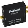 Karma Convertitore Audio Karma CONV 3DA da Digitale Ottico ad Analogico RCA e Cuffia