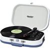 Trevi Giradischi Ricaricabile Trevi TT 1020 BT Sally 33 45 78 Giri Turchese Bluetooth
