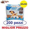Leopet traverse premium 60x90 200 pezzi tappetini igienici assorbenti per cani