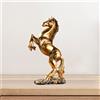 Resina War Horse Statue Scultura animale Art Decor Figure Crafts
