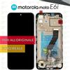 Motorola DISPLAY MOTOROLA MOTO E6i XT2053 LCD FRAME SCHERMO TOUCH SCREEN VETRO