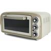 Ariete FORNETTO ARIETE 979/03 FORNO ELETTRICO PIZZA GRIGLIA 18 LCOMPATTO VINTAGE BEIGE