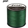 JOF Filo Pesca Trecciato 500m 4 Fili PE Japan 0.10-0.50mm Resistente Mare/Dolce