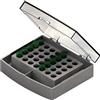 neoLab 7-0925 - Blocco di ricambio per reazione WB per vasi di reazione da 35 x 2 ml, per vasi da 11 mm, colore: Grigio