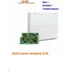 AMC Centrale X412v da 4 ingressi espandibile a 12 con box e alimentatore