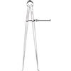 Starrett 73 a-12 Solid nut inside Spring a pinza, in acciaio, gamba piatta, 0 - 30,5 cm Range