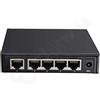 aglow.it Hub Switch di rete Gigabit 5 porte RJ45 100/1000 Mbps Sdoppiatore Ethernet