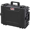 Max Cases - Trolley Vuoto a Tenuta Stagna, Ermetico per Trasportare e Proteggere Apparecchiature e Materiali Sensibili, MAX540H190TRV, Dimensioni Interne 538 x 405 x 190 mm