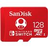 SanDisk Micro SD Sandisk Nintendo Switch 64 128 256 512 GB 1TB Classe 10 Nuove Originali