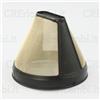 Braun Filtro Permanente Dorato 95 x 120 mm Lavabile Originale Macchina Caffè BRAUN