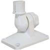 NUOVA RADE BASE A SNODO PER ANTENNA VHF GPS RADIO TV IN NYLON BIANCO NAUTICA BARCA GOMMONE