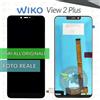 Wiko DISPLAY WIKO VIEW 2 PLUS W-P210 LCD + TOUCH SCREEN VETRO SCHERMO PARI ORIGINALE