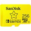 SanDisk Micro SD Sandisk Nintendo Switch 64 128 256 512 GB 1TB Classe 10 Nuove Originali