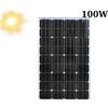 rageig o altro Pannello Energia Solare Fotovoltaico 100W Monocristallino 12V connettori MC4