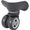 Vaude Singolo Rotolo reisetrolly Melbourne 65 e 90 L, Anteriore Destro o Posteriore Sinistro di Ricambio, Black, One Size
