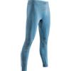 X-Bionic Invent 4.0, Strato Base Pantaloni Funzionali Unisex Bambini, Teal Blue/Anthracite, M (Taglia Produttore : 8/9)