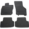 Volkswagen 5H1061550A041 - Tappetini in gomma Plus 4 tappetini in gomma per tutte le stagioni, colore nero, solo per berlina, solo per Mild-Hybrid MHEV (PR Code 0K4)