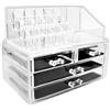 GC GLOBALCOMMERCE ESPOSITORE Cosmetici Trucchi Box CASSETTO X Gioielli Rossetto Mascara Make UP