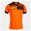 Joma Maglia a Manica Corta Uomo Eco Supernova Nero Bianco