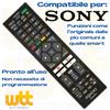 Life Telecomando universale TV SONY BRAVIA SONY RM Lcd Led Smart TV 3D come Originale
