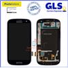SAMSUNG DISPLAY LCD+ FRAME ORIGINALE SAMSUNG GALAXY S3 NEO GT i9301 SCHERMO VETRO BLU