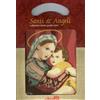 STAFIL KIT STAFIL SANTI E ANGELI "MADONNA SEGGIOLA " TELA MEZZO PUNTO STAMPATA+FILI