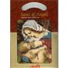 STAFIL KIT STAFIL SANTI E ANGELI "MADONNA CUSCINO VERDE" TELA MEZZOPUNTO STAMPATA+FILI