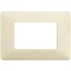 BTICINO Placca Matix 3 Moduli Avorio BTICINO AM4803BAV PLACCA MATIX 3 MODULI AVORIO