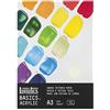 Liquitex Basics Blocco Carta Finitura Tela 300 g - A3 - 12 Fogli