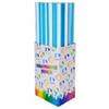 sweeping TUBO SPARACORIANDOLI BIANCO-CELESTE 60 CM FESTA