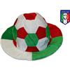 Adi Distribuzione CAPPELLO PALLONE TRICOLORE TIFOSO AZZURRO ITALIA NAZIONALE CALCIO QUANTITA STOCK