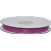 PuntoCasaStore® Nastro in organza 6 mm rotolo da 50 metri fuxia ETM-E0616-1