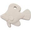 PuntoCasaStore® 12 gesso gessetto | pesciolino tema mare 3,5 x 3 cm | bomboniera applicazione F