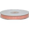 PuntoCasaStore® Nastro in organza 6 mm rotolo da 50 metri pesca ETM-E0623-1