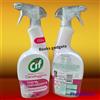 Uniliver 12 Flaconi Cif Spray Attivo con Candeggina 100% Igienizzante Sbiancante 650ml