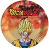 BIGIEMME 8 PIATTI CARTA DRAGON BALL Z