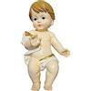 PuntoCasaStore® Gesu' bambino presepe lungh. 20 cm statua bambinello PAB-PB10386-1