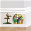 2x Adesivo Murales parete Cameretta bambini FORO TOPO 3D Casa Muro Wall Sticker