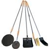 PALE PER PIZZA FORNO A LEGNA INOX PER PIZZA FORNO A LEGNA KIT 5 PEZZI