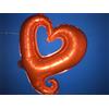 bws PALLONCINI MYLAR CUORE ROSSO DIAMETRO 45 CM 💗