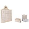 PuntoCasaStore® Libreria maxi scatola libro cresima avorio 28x40 cm + 24 scatolina libro scritta